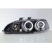 Honda Civic 92-95 Black Projector Headlamp with Ring